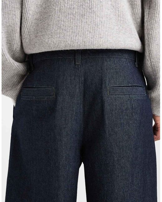 ASOS Gray Loose Straight Jeans for men