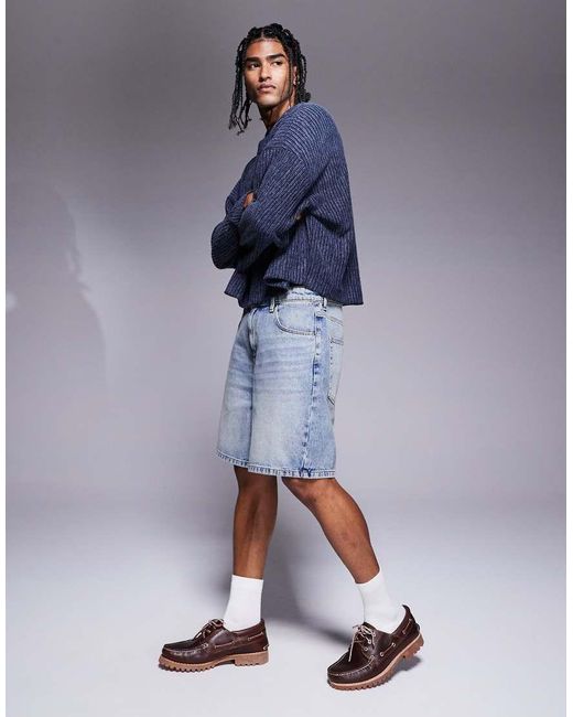 Jorts di ASOS in Blue da Uomo