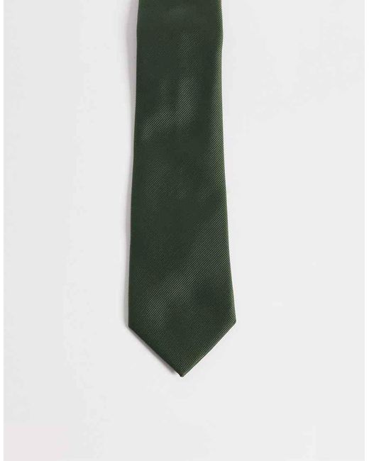 Cravatta Testurizzata di ASOS in Green da Uomo