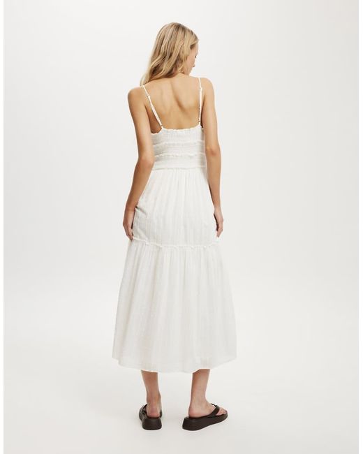 Cotton On White Olli Maxi Dress