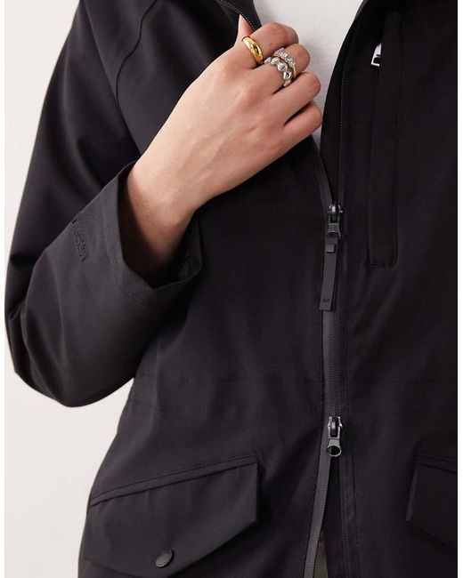 Regatta Black Waterproof Levita Hooded Jacket