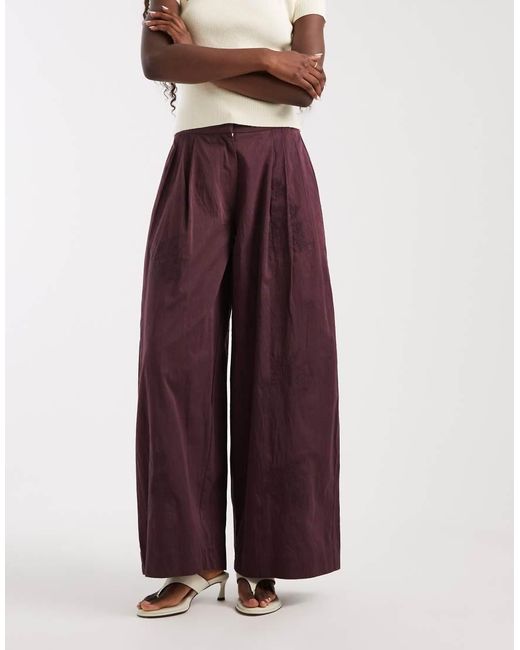 Muse Assembly Blue Embroidered Trousers