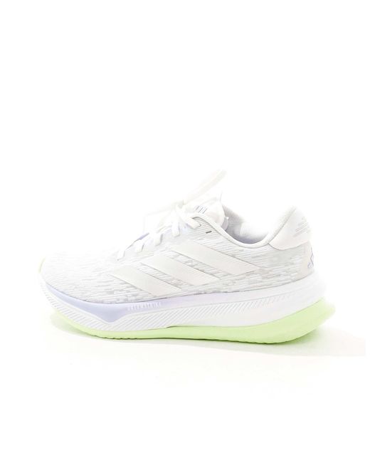 Adidas Originals White Adidas running – supernova comfortglide – laufschuhe