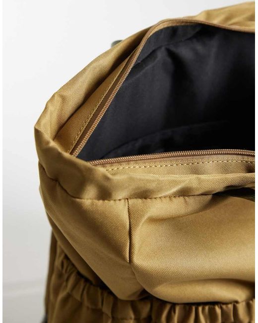 ASOS Metallic Canvas Backpack for men