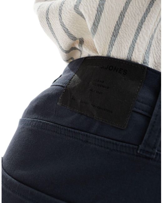 Jack & Jones Blue 5 Pocket Shorts for men