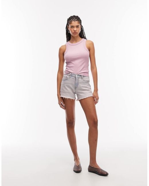 Levi's Purple 501 Hourglass Shorts