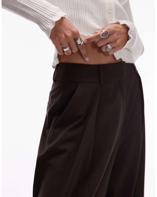 ASOS White Tailored Cocoon Pants