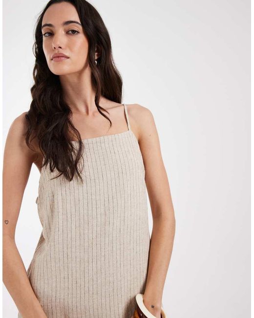 JJXX Multicolor Linen Blend Mini Dress