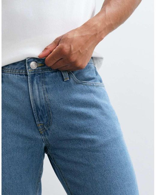 JJ Rebel Blue Noah Straight Jeans for men