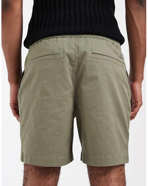 Lacoste Green Casual Shorts for men