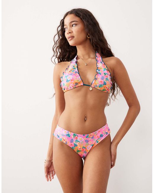 Summer glow - bas Kulani Kinis en coloris Red