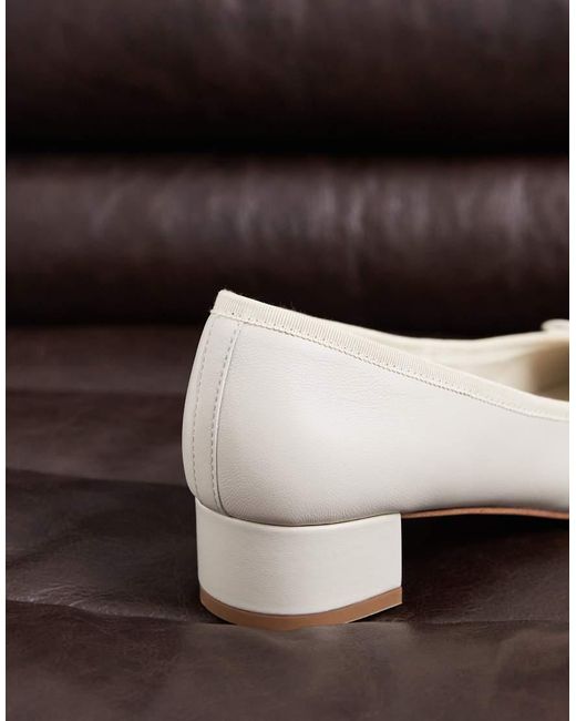Tony Bianco Black Maddi Low Heel Ballet Shoes