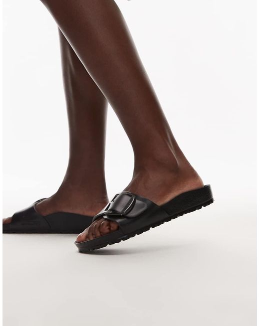 Birkenstock Brown Madrid Big Buckle Eva Sandals