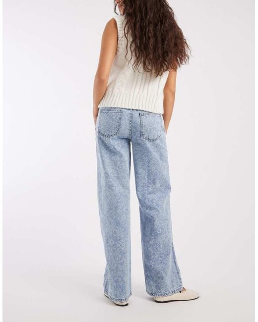 Mango Blue Teen Straight Jean