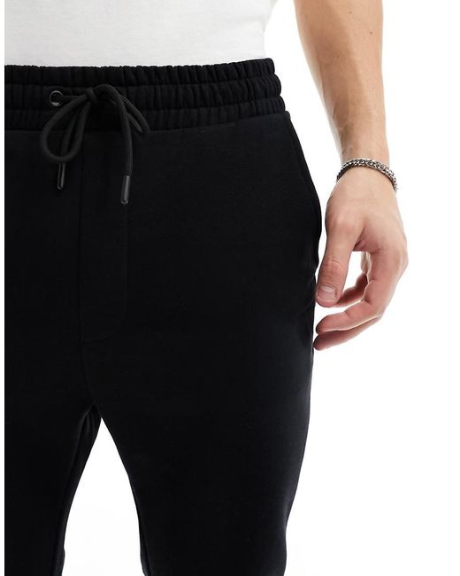 Jack & Jones Black Slim Fit jogger for men