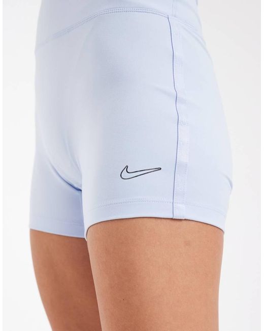 Nike Blue Nike One Training Dri-fit Wrap Waist 5 Inch Shorts