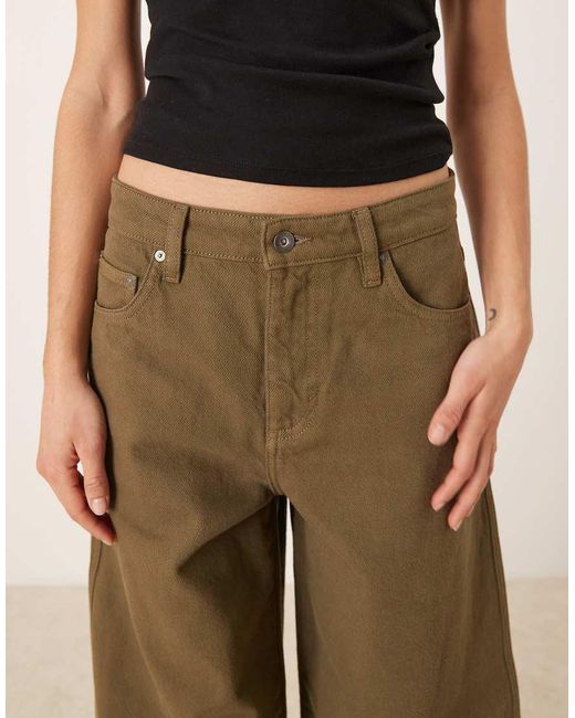 Mango Natural Lucky 100% Cotton baggy Jean