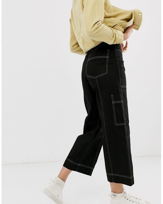 Weekday Denim Contrast Stitched 
