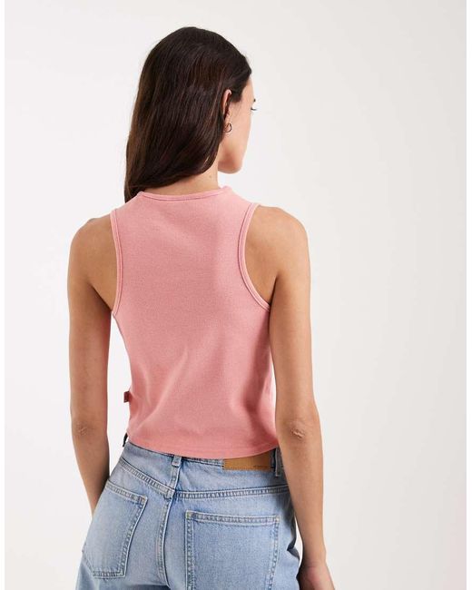 Dickies Red V Neck Vest