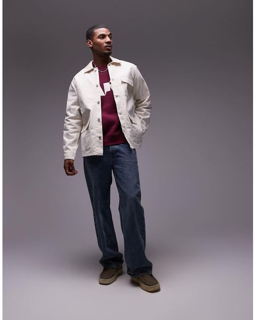 Abrigo Vaquero Broadway Engineer De La Colección Cápsula Workwear De Levi's de color White
