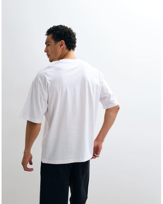 ASOS White Oversized T-shirt With Spain Graphic for men