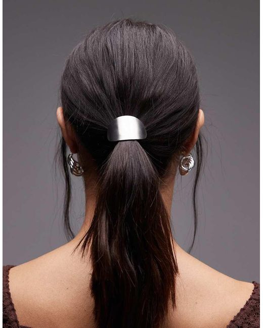 ASOS Multicolor Pack Of 2 Resin And Silver Hair Cuffs