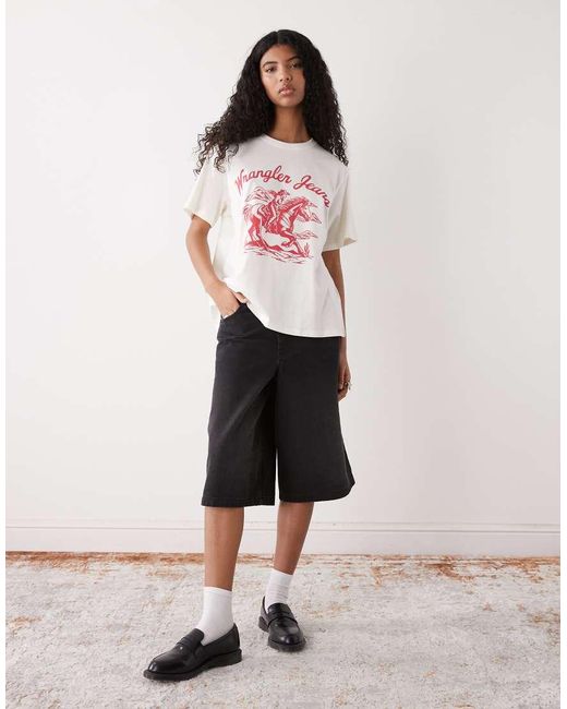 Wrangler Red Girlfriend Tee