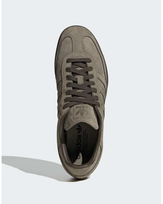 Adidas Originals Brown Samba Og Trainers