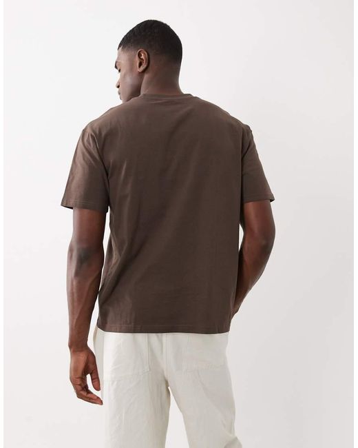 Cotton On Brown Everyday Fit T-shirt for men