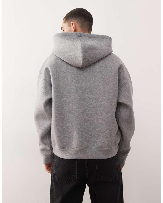 Weekday Gray Simon Hoodie for men
