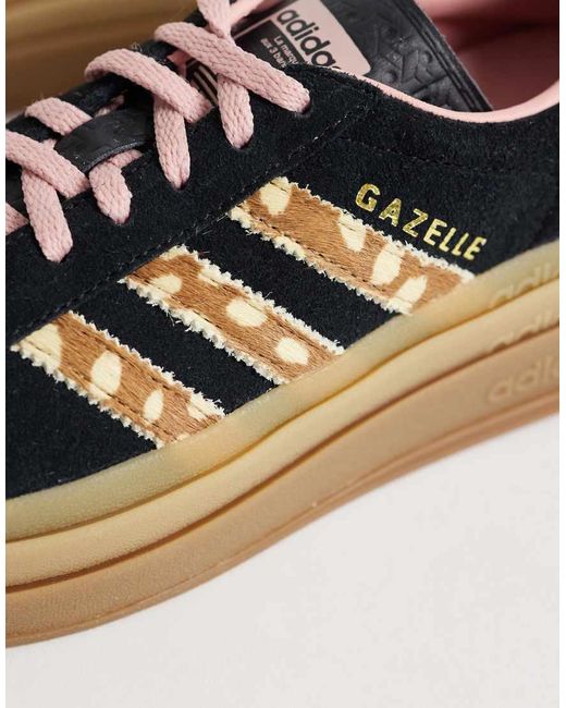 Adidas Originals Blue Gazelle Bold Trainers