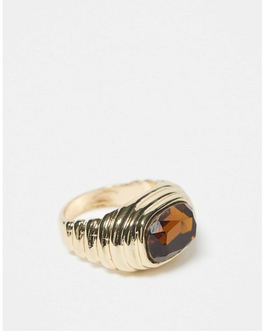 Bague tendance Mango en coloris Metallic