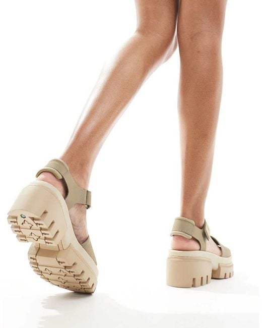 Timberland Natural Everleigh Platform Sandal