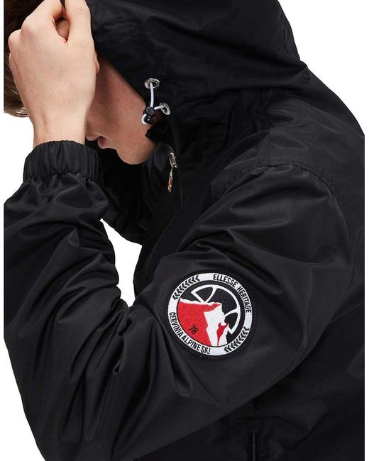 Ellesse Black Mont 2 Oh Jacket for men