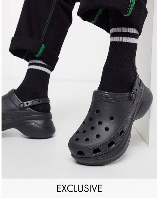Crocs™ Bae Platform Clogs in Black for Men | Lyst UK