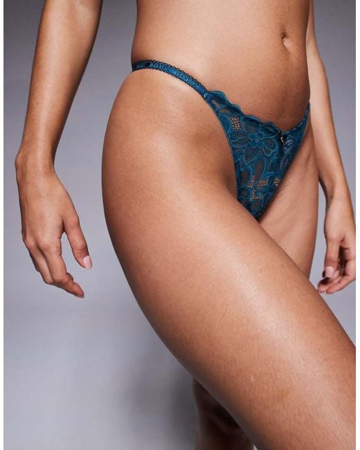 Boux Avenue Gray Heidi Tanga Thong