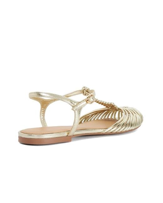Dune White Harmoni Ballet Pumps