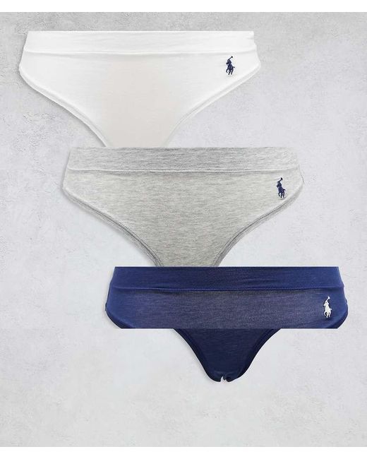Polo Ralph Lauren White Brief Three Pack