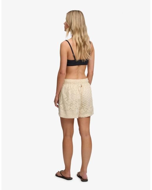 Superdry Natural Lace Beach Short