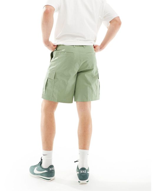 Pantalones cortos cargo verdes Nike de hombre de color Green