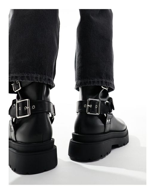 ASOS Black Extreme Chunky Boot for men