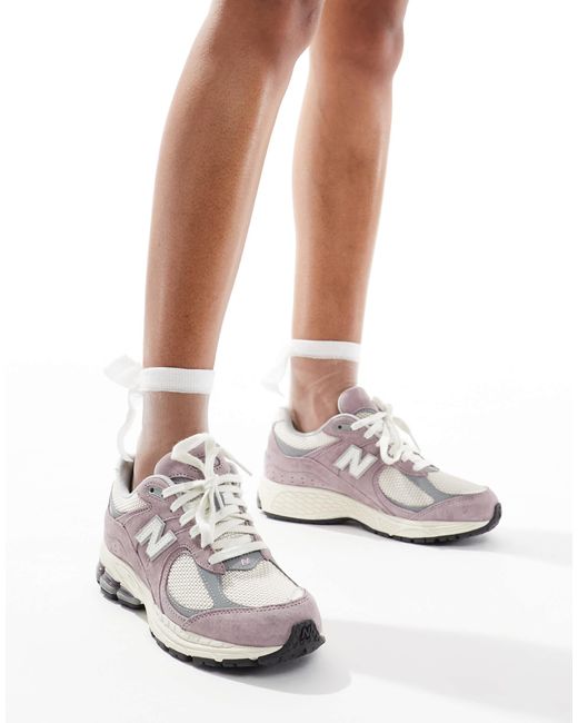 New Balance White 2002r Trainers