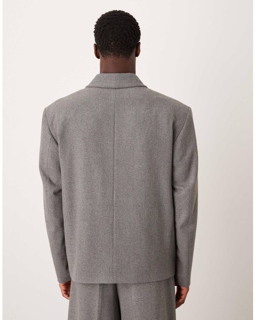Veste ASOS pour homme en coloris Gray