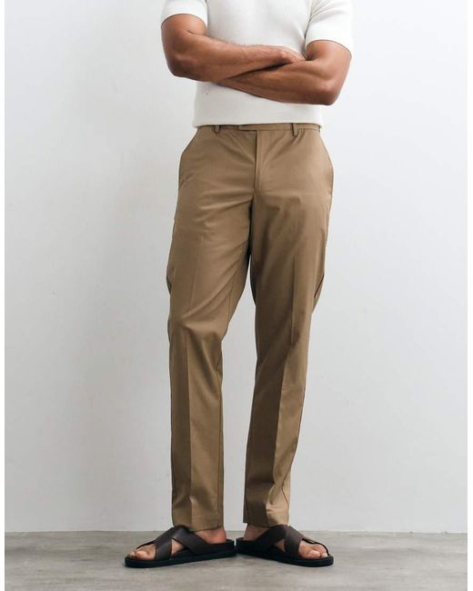 Mango Elegante Broek in het Brown voor heren