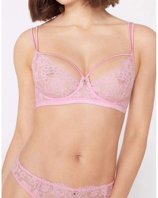 Tezenis Pink Paris Sugar Dream Balconette Bra