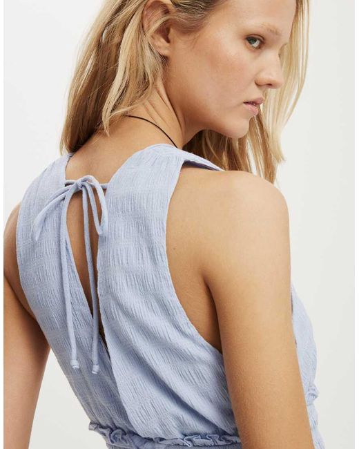 Cotton On Blue Paloma Playsuit