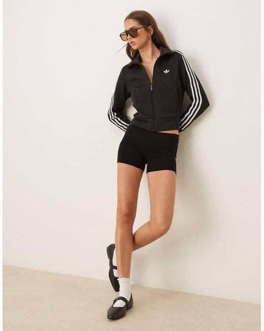 Adidas Originals Black Firebird Knitted Track Top
