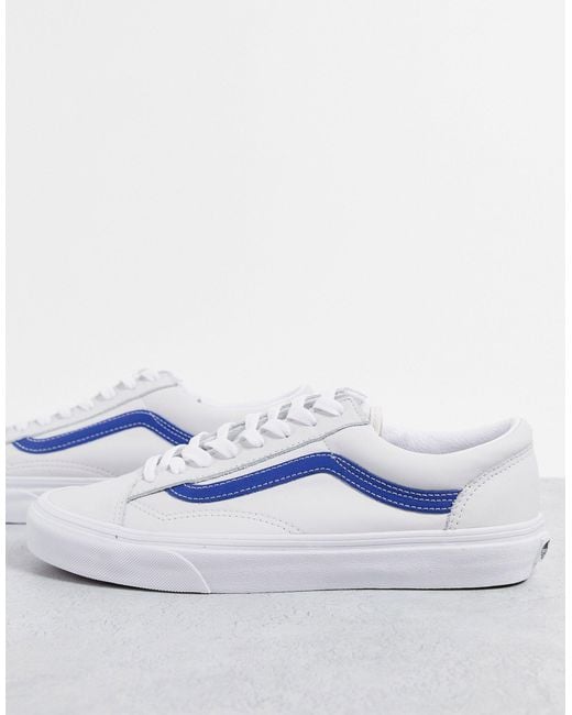 Vans Style 36 Leather Pop Sneakers in White for Men | Lyst Canada