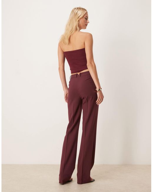 ASOS Pink Tall – elegante, schmal geschnittene hose