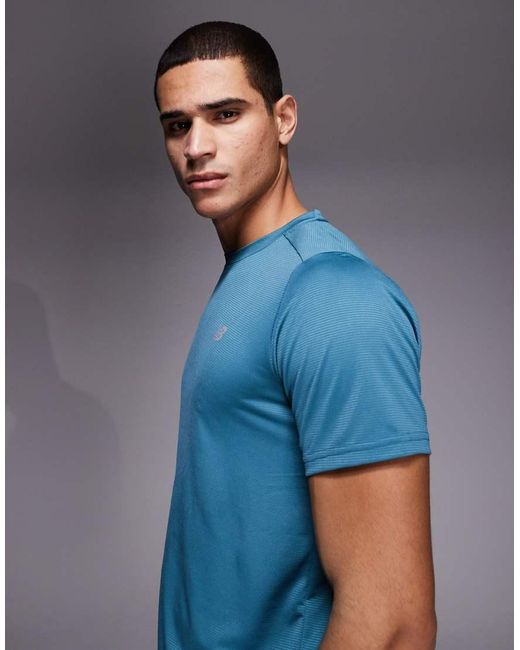 New Balance Blue Sport Essentials T-Shirt for men